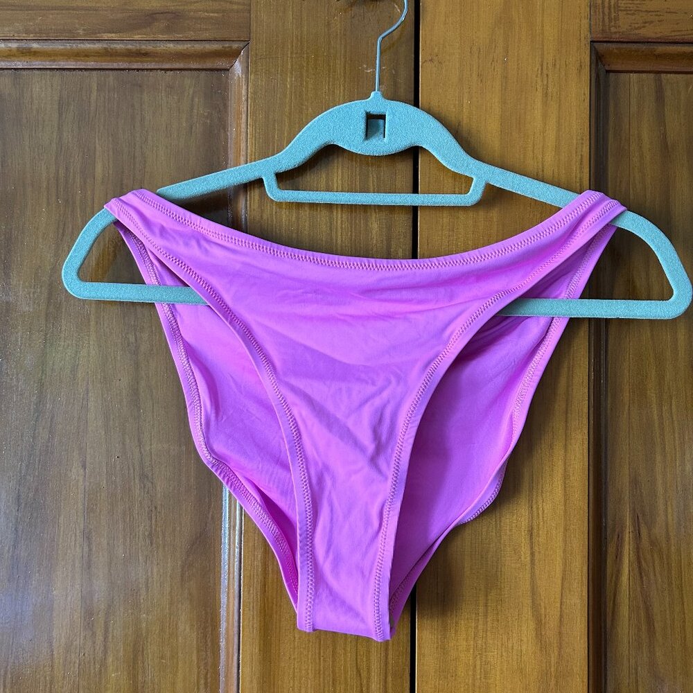 SKIMS Recycled Swim Mid-Coverage Bottoms (Large)